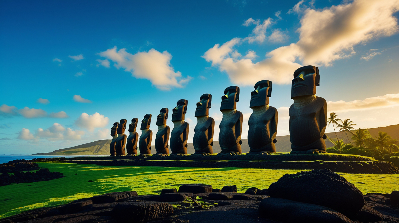 Остров Пасха, Полинезия – моаите и изгубената цивилизация